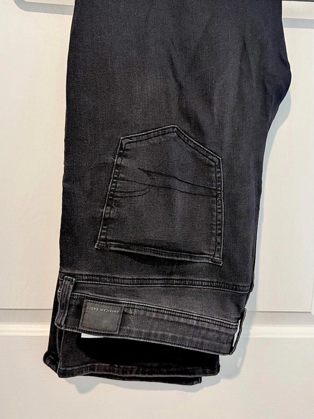 American Eagle Black Boot Cut Stretch Jeans